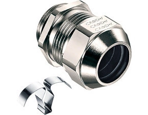 SCHM AG-1083.63 Kabelová vývodka EMC easyConnect, s kontaktní pružinou, mosazná, závit M63 x 1,5, pr
