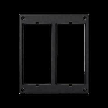 Rámeček instalační SIMON 52051802-038, do krabic podlah. SF, na 2M Simon 500, šedá grafit