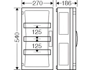 HEN FP 1316 Jističová skříň