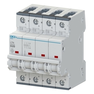 Jistič čtyřpolový OEZ:41815 LTN-6B-3N