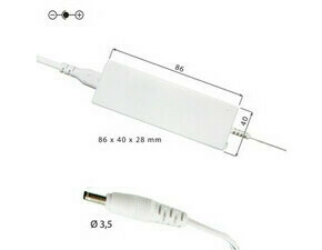 LED driver napěťový MC LED 24V, 24W