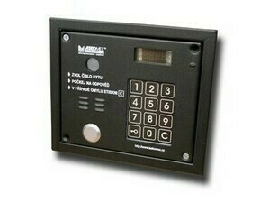 Tablo zvonkové LASKOMEX CP-2503IL 125, podsvětlená klávesnice, RFID, LED displej, černé