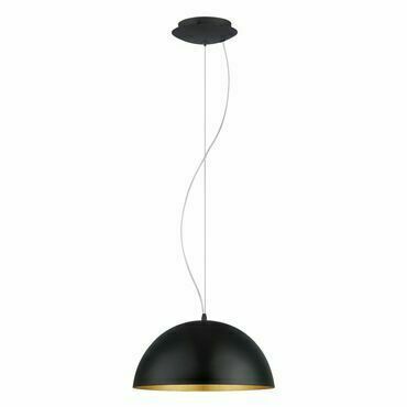 Svítidlo závěsné EGLO HL 1 O380 SCHWARZ GOLD GAETANO 1