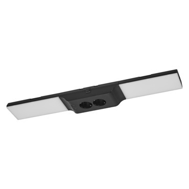 LED svítidlo podlinkové LEDVANCE UNDERCABINET SOCKET FL KIT830DUSBBK
