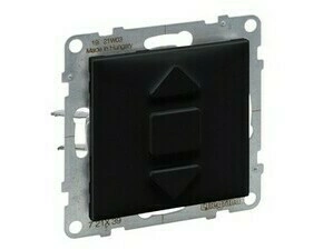 Spínač žaluziový LEG 721439 Suno černá 6AX - 250 V