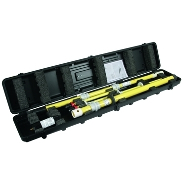 DEHN 766998  Umělohmotný kufr prázdný pro zkoušečku napětí PHE III 60/110 kV 1270x215x140 mm DEHN DEHN