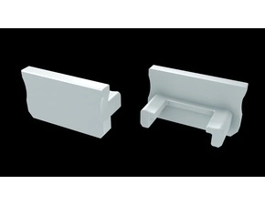 Koncovka profilu GREENLUX EC-PROFIL A WHITE (12-0011-01)