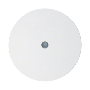 HAG 10192089 Centrální díl pro kabelový vývod a telefonní vývod, Berker R.1/R.3/R.classic, bílá, les