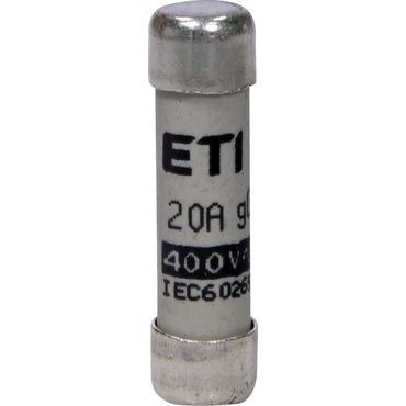 ETI 002610011 pojistka, CH8x32 gG 20A/400V