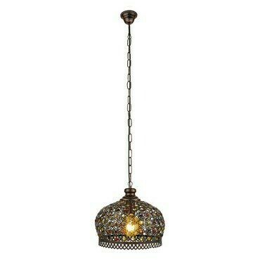 Svítidlo závěsné EGLO HL 1 O330 KUPFER-ANTIK BUNT JADIDA