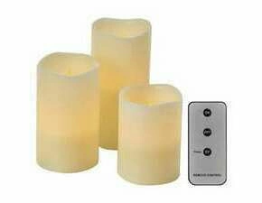 EMOS DCCV07 3LED RND CAND FLICKER VNT RM