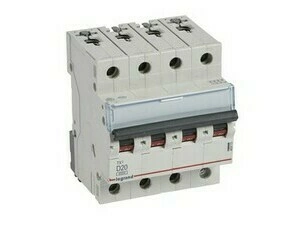Jistič čtyřpolový LEGRAND 403773 TX3 4P D20 6000A