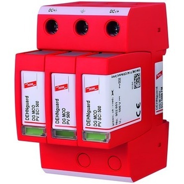 DEHN 952515  Svodič přepětí guard M Vícepólový, pro FV aplikace do 1000V DC, s modulem dálkové s DEH DEHN