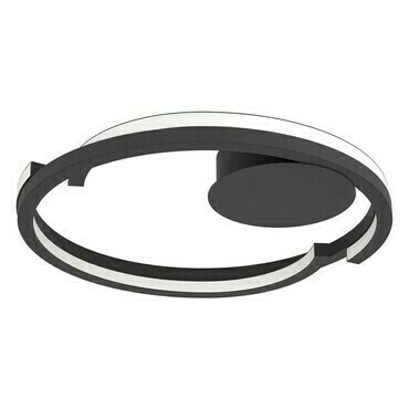 Stropní svítidlo MEZZOMONTE černá O480 mm 1x20W|1x20W EGLO