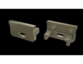 Koncovka profilu GREENLUX EC-PROFIL A INOX HO 12-0013-00)