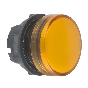 SCHN ZB5AV05 Signální hlavice, pouze pro žárovku, neon, LED BA 9s - oranžová