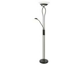 Stojací lampa Gamma Trend matná černá E27 2×15W RABALUX 4554