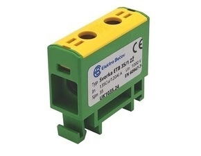 BEČOV UK1035.24 Svorka ETB 35/1 žluto-zelená