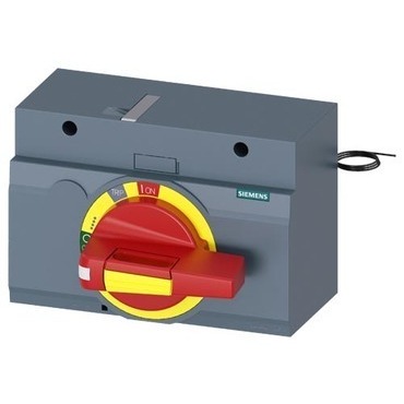 OEZ 3VA9467-0EK17 3VA9467-0EK17 Čelní ruční pohon provedení pro hlavní vypínače s podsvícením pro 3V