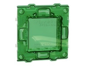 SCHN NU7002PC Unica - Montážní rámeček Zamak, plastový + ochranný kryt