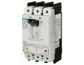 EATON 107611 NZMB2-AF15-BT-NA Jistič, 3pól, ochr.obvodů, třmen. svorky, Icu=25kA, In=15A, pevná spou