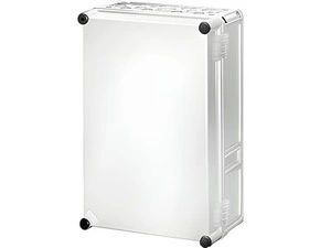 HEN Mi 9301 Prázdná rozvodnice s neprůhledným víkem na pantech, IP 65, vnější rozměry (š-v-h) 300x45
