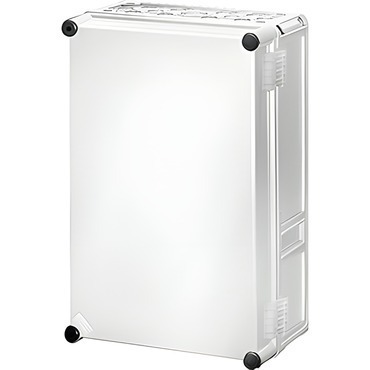 HEN Mi 9301 Prázdná rozvodnice s neprůhledným víkem na pantech, IP 65, vnější rozměry (š-v-h) 300x45