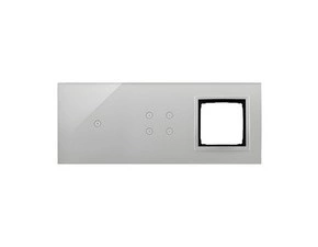 Kryt dot. ovl. SIMON 54 TOUCH DSTR3140/71, 2 ovl. SIMON 54 TOUCH 54 Touch, 1 dotyk.+4 dotyk.+1 otvor