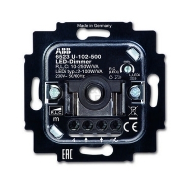 ABB 2CKA006512A0335 Přístroj stmívače LED, pro otočné ovládání a tlač. spínání (pro řadu Impuls) 01-