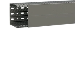 HAG BA7A100100 Propojovací kanál BA7A 100x100, s víkem, šedá