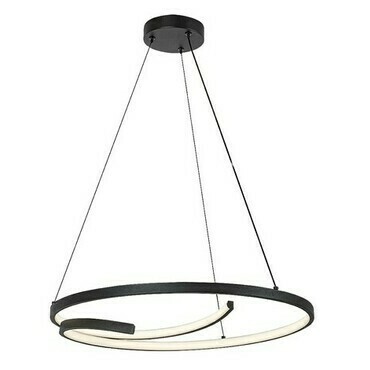 Závěsné svítidlo Niloo černá LED 40W RABALUX 72367