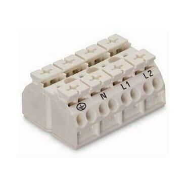 WAGO 862-1604/999-950 4vodičová přístrojová přípojná svorka