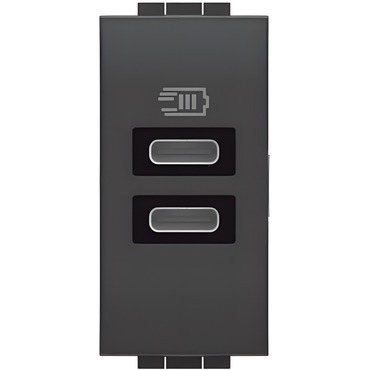 LEG L4191CC BTLLT NABÍJEČKA USB C+C 1M ANTRACIT