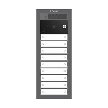 DV SYSTEM: 11 až 18 tlačítek (dělené jm.) + KAMERA + BOD Lite: čtečka RFID čipů MIFARE 13,56MHz (3M)