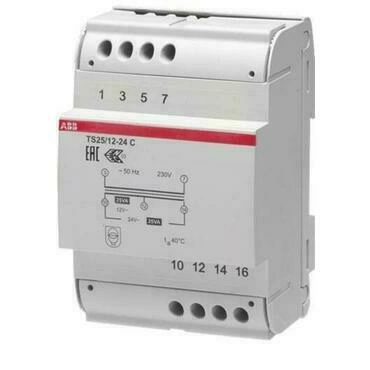ABB 2CSM251043R0811 TS25/12-24C Transformátor bezpečnostní oddělovací
