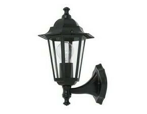 Venkovní nástěnné svítidlo Velence černá E27 1×60W RABALUX 8204