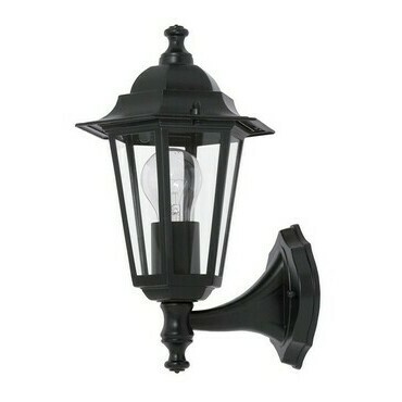 Venkovní nástěnné svítidlo Velence černá E27 1×60W RABALUX 8204