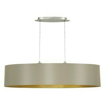 Svítidlo závěsné EGLO HL 2 L-1000 NICKEL-M TAUPE MASERLO