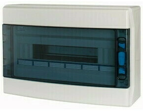 Rozvodnice nástěnná EATON 174193 IKA-1/18-ST-UV, IP65 pro venkovní použití, průhledné dveře, 1 řada