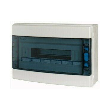 Rozvodnice nástěnná EATON 174193 IKA-1/18-ST-UV, IP65 pro venkovní použití, průhledné dveře, 1 řada