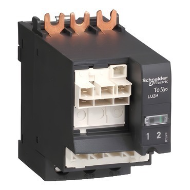 SCHN LU2MB0B TeSys řada U, reverzační blok 32 A, 24V AC, montáž pod základní výkonový modul RP 0,42k