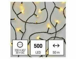 EMOS D4AW06 500 LED XMAS CLAS TIMER 50M WW