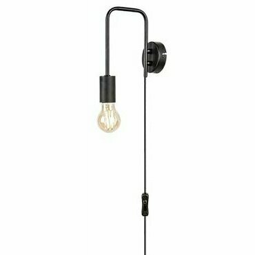 Svítidlo nástěnné RABALUX 71022 MANZUR černá E27 1x MAX 40W