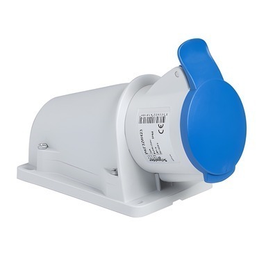 SCHN PKF16W423 PK PratiKa šroub. nást. zásuvka 16A IP44 220V 2P+PE 50-60Hz