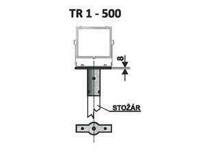 TR 1/114 - 500 držák pro reflektory