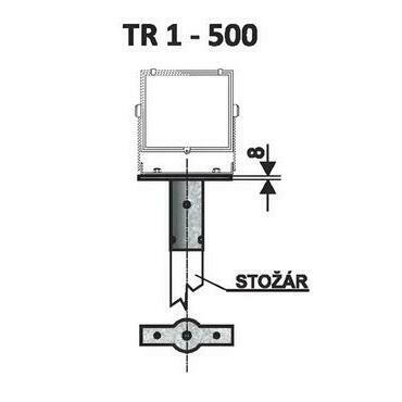 TR 1/60 - 500 držák pro reflektory