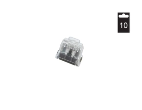 EL 1047010 Svorka krabicová SDK 3/10, bezšroubová (3x 0,5-2,5mm2, transparentní, bal.=10ks) (bal.10)