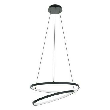 Svítidlo závěsné EGLO LED-HL SCHWARZ WEISS RUOTALE