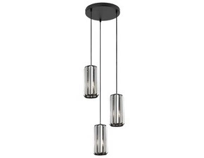 Závěsné svítidlo Veness matná černá E27 3×40W RABALUX 72255