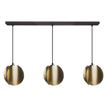 LED svítidlo dekorativní OSRAM DECOR FOLDED GLOBE PEND LN 3XE27 GD